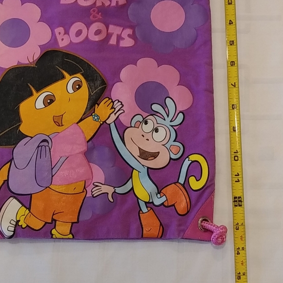 Dora the Explorer Dora and Boots Purple Backpack - Picture 2 of 11